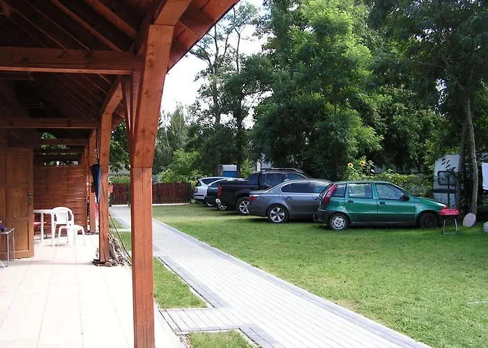 Bursztynowy Zakatek Деревянный коттедж *